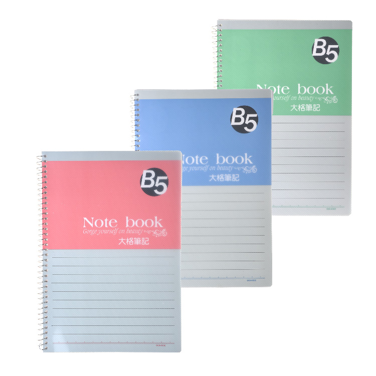 02031 18K大格(PVC)膠板活頁筆記簿