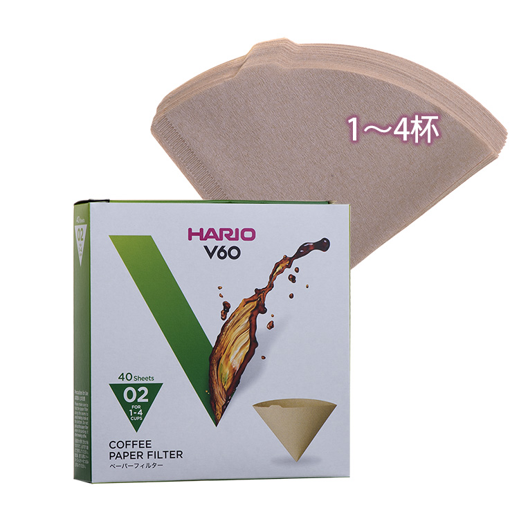 V60無漂白02濾紙40入