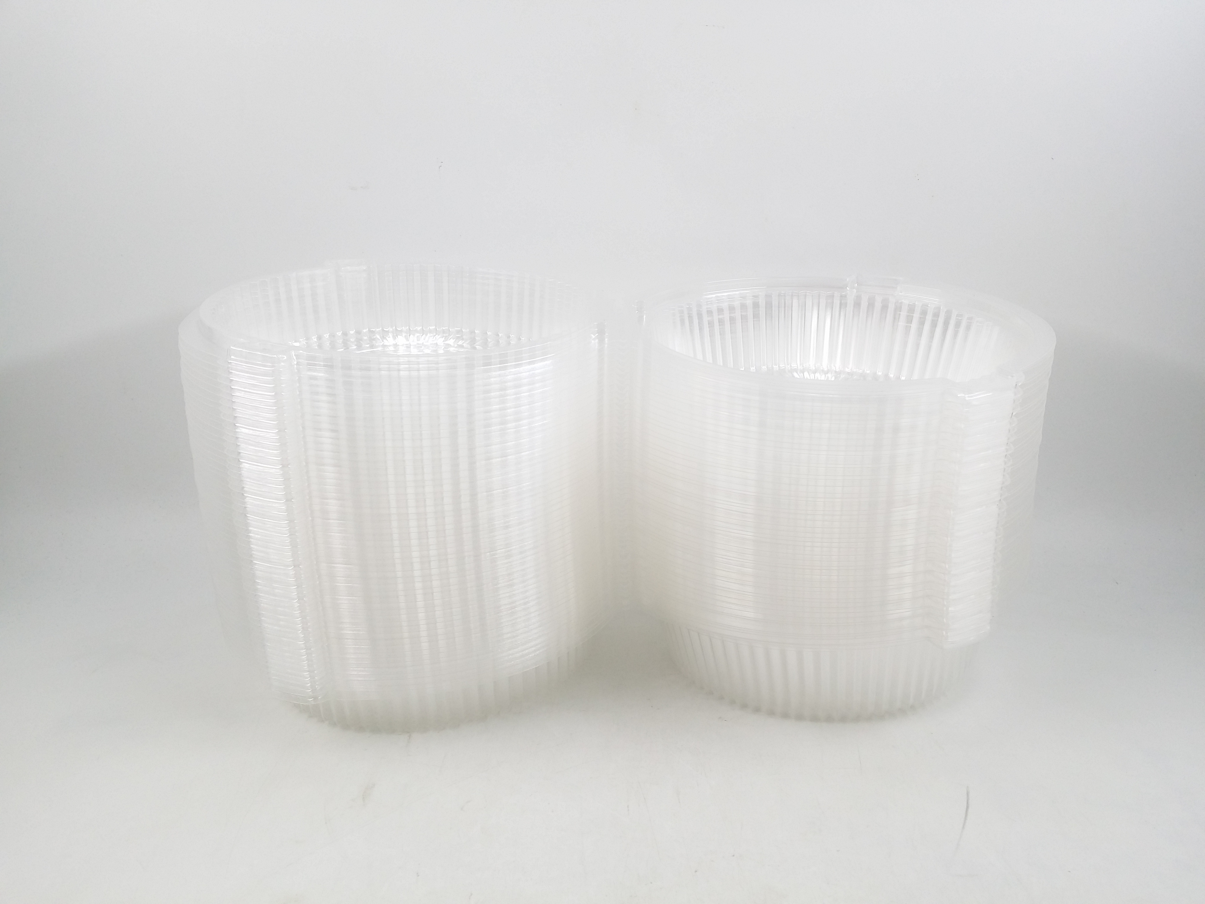 OPL6圓型塑膠透明盒50入/條(9條=箱)