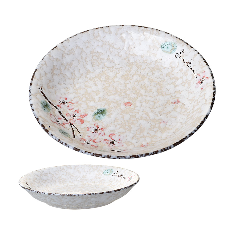 雪花7吋飯盤-特價品