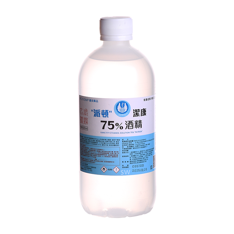 派頓潔康75%酒精(外用)500ML