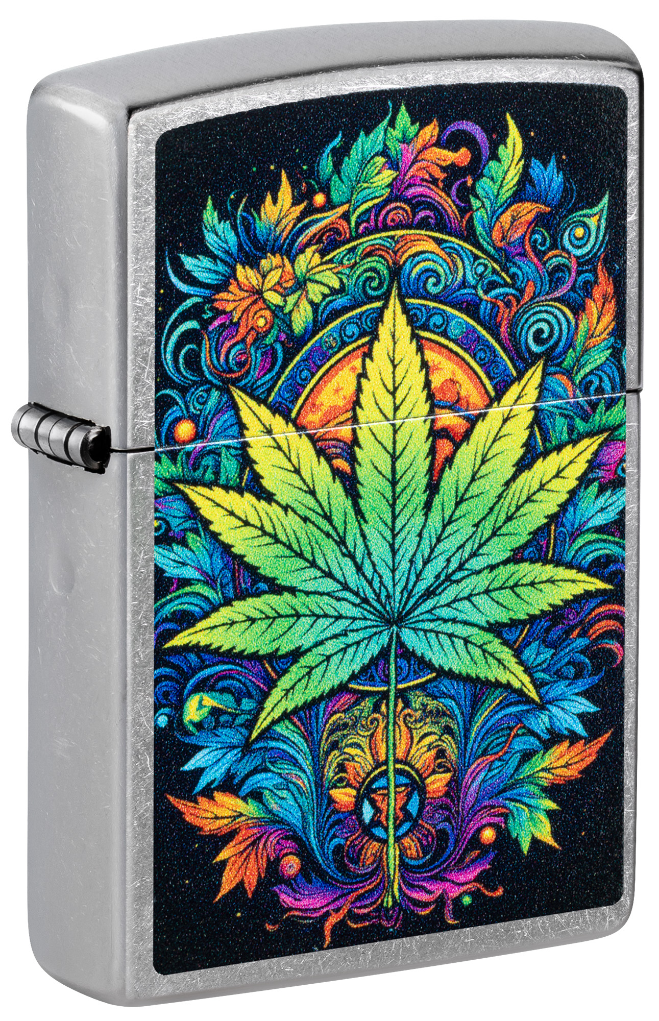 46575 魅力大麻葉設計防風打火機