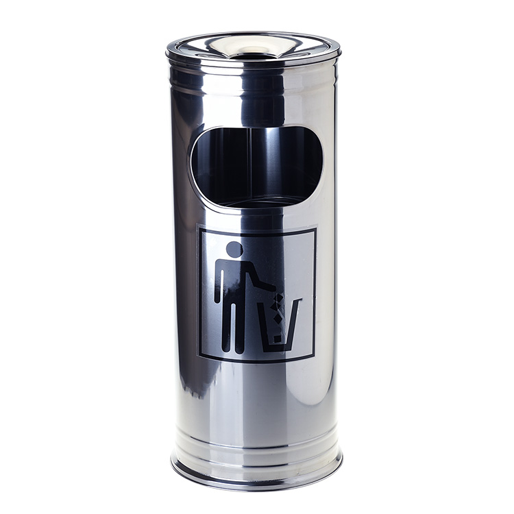 雅緻直立落地煙灰缸垃圾桶