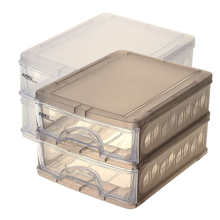 8697-2文青風二層收藏盒