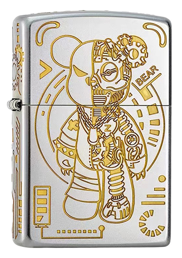 Z-091機械潮玩暴力熊防風打火機