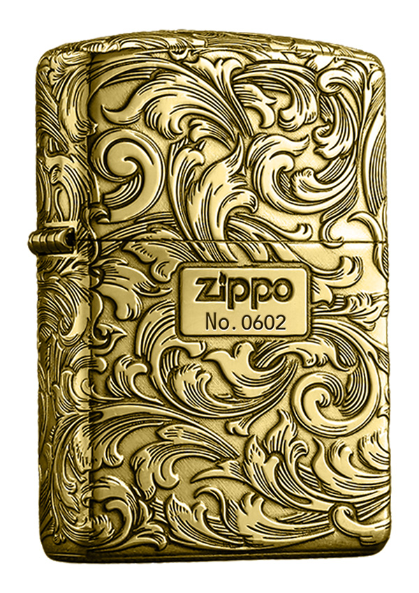 Z-094 金色唐草防風打火機