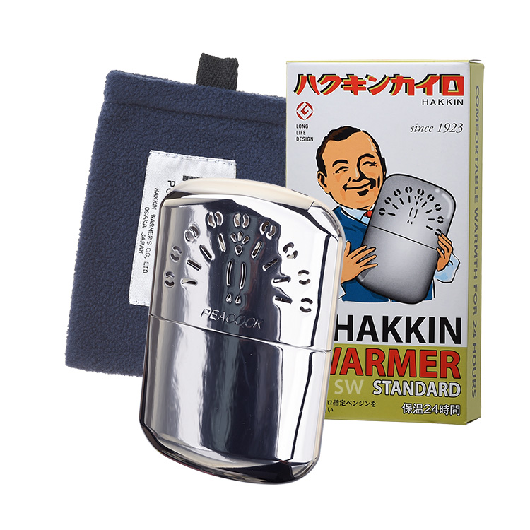 HAKKIN孔雀隨身暖手爐(日本境內版)24小時