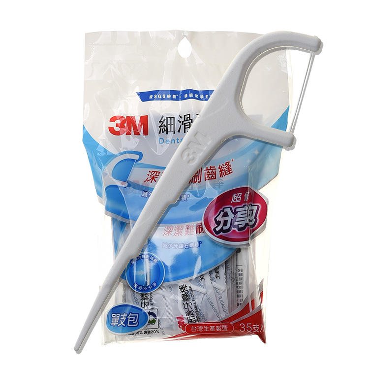 3M細滑牙線棒-單支超值分享包