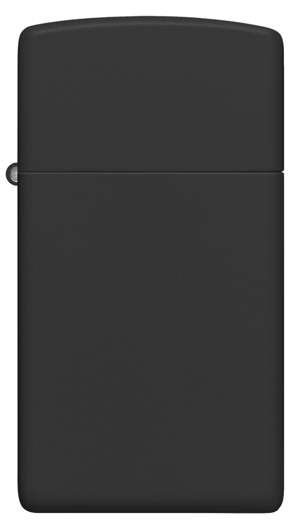 1618 窄版黑啞漆(素面)防風打火機