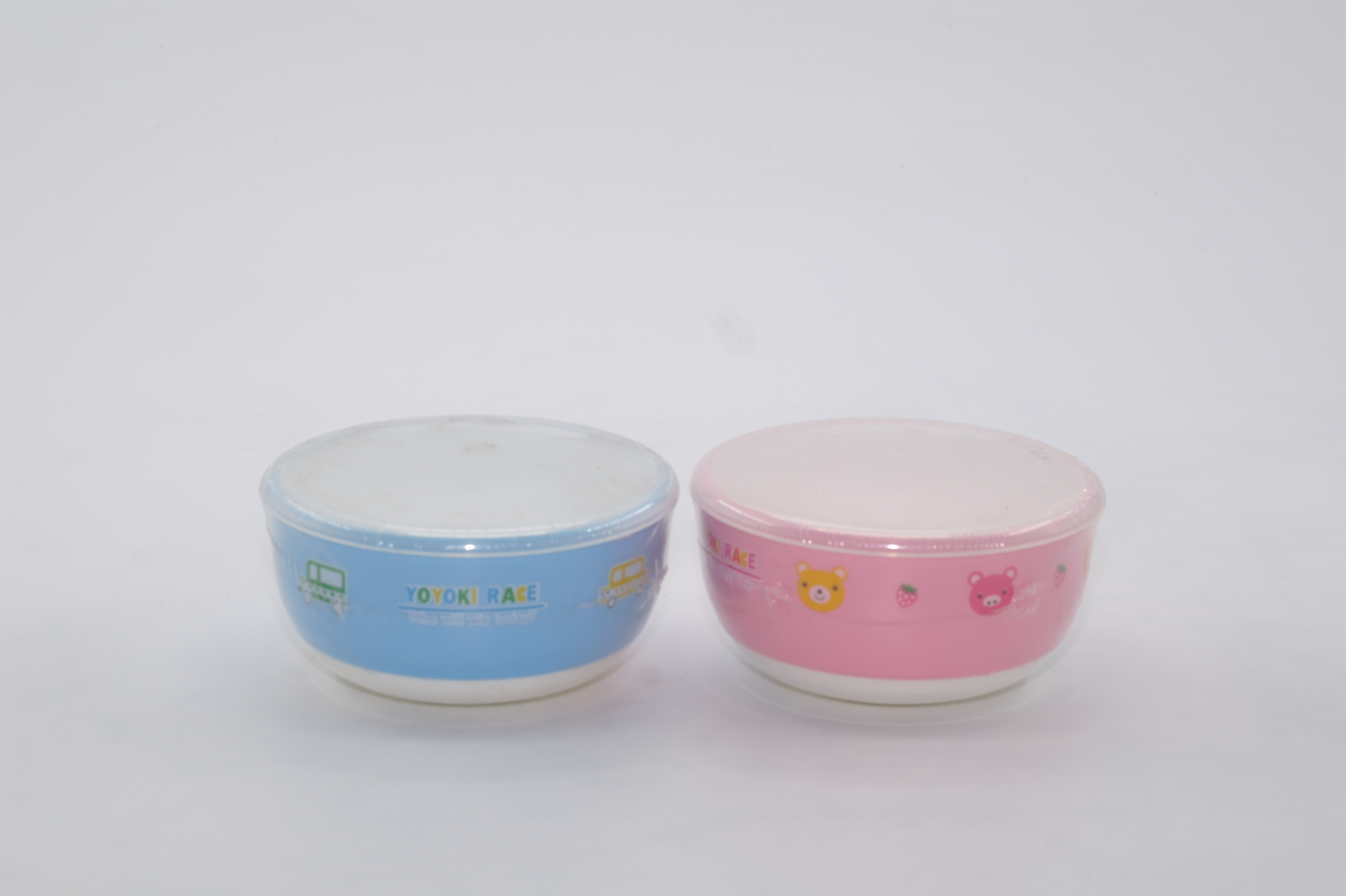 I05B1073小日式卡哇伊保鮮蓋碗 藍/粉