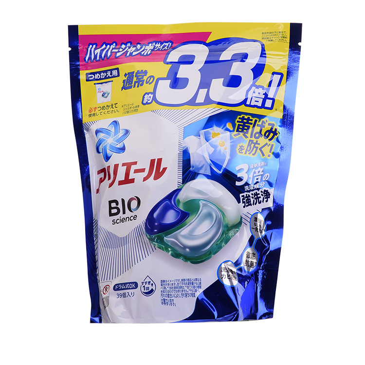 P&G 4D碳酸機能洗衣膠球(藍色)袋裝39顆