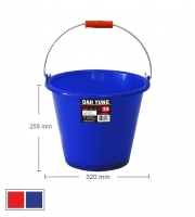 WBST30 30CM耐衝級水桶(藍/紅)