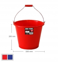 WBST32 32CM耐衝級水桶(藍/紅)