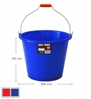 WBST038 38CM耐衝級水桶(紅/藍)