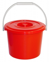 GW05豆花桶-附蓋5L紅/藍/綠