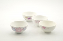 美瓷4.5吋飯碗(七種)-特價品