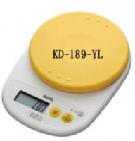KD189YL寬面板電子磅秤  黃1kg/0.5g