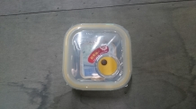 LLG214T樂扣輕鬆耐熱玻璃保鮮盒500ml方型(特價商品)