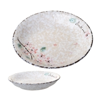 雪花7吋飯盤-特價品