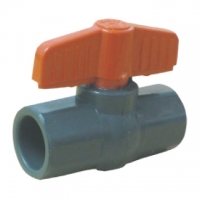 5300-1A PVC凡而4分(1/2吋)菱形紅柄