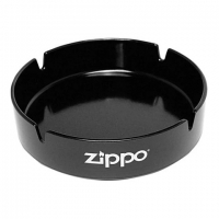 ZAT-L  ZIPPO黑色耐用菸灰缸-大