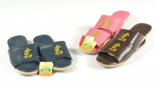 MK9687米奇拖鞋(粉紅 咖啡 藍)