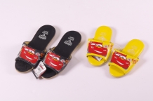CR5686 CARS兒童室內拖鞋(黃 黑)