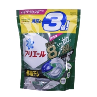 P&G 4D碳酸機能洗衣膠球-抗菌除臭(綠色)袋裝33顆