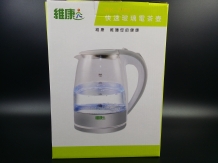 WK2888快速玻璃電茶壺1.8L (維康)