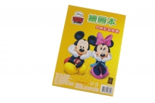 Disney繪圖本米奇004小(附貼紙)10本/包