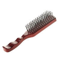 880美麗佳人木紋梳(特價品)