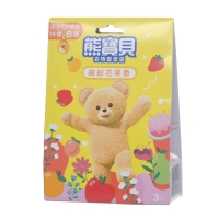熊寶貝衣物香氛袋(繽紛花果香)