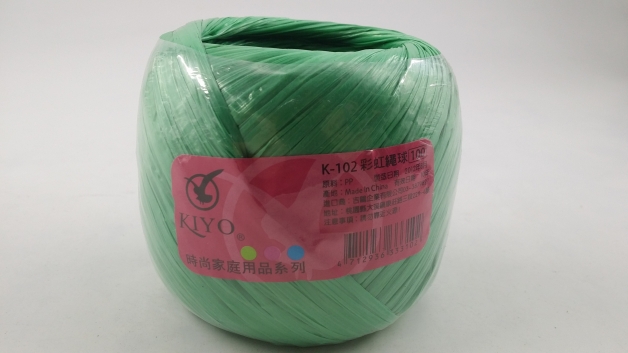 K102彩虹繩球100克